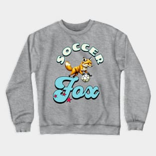 Soccer Fox Crewneck Sweatshirt